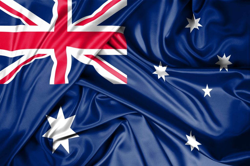 image of Australian flag for an article on Australia's anti-bikie laws